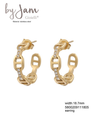 By Jam Gioielli - BJ12819 - Earrings